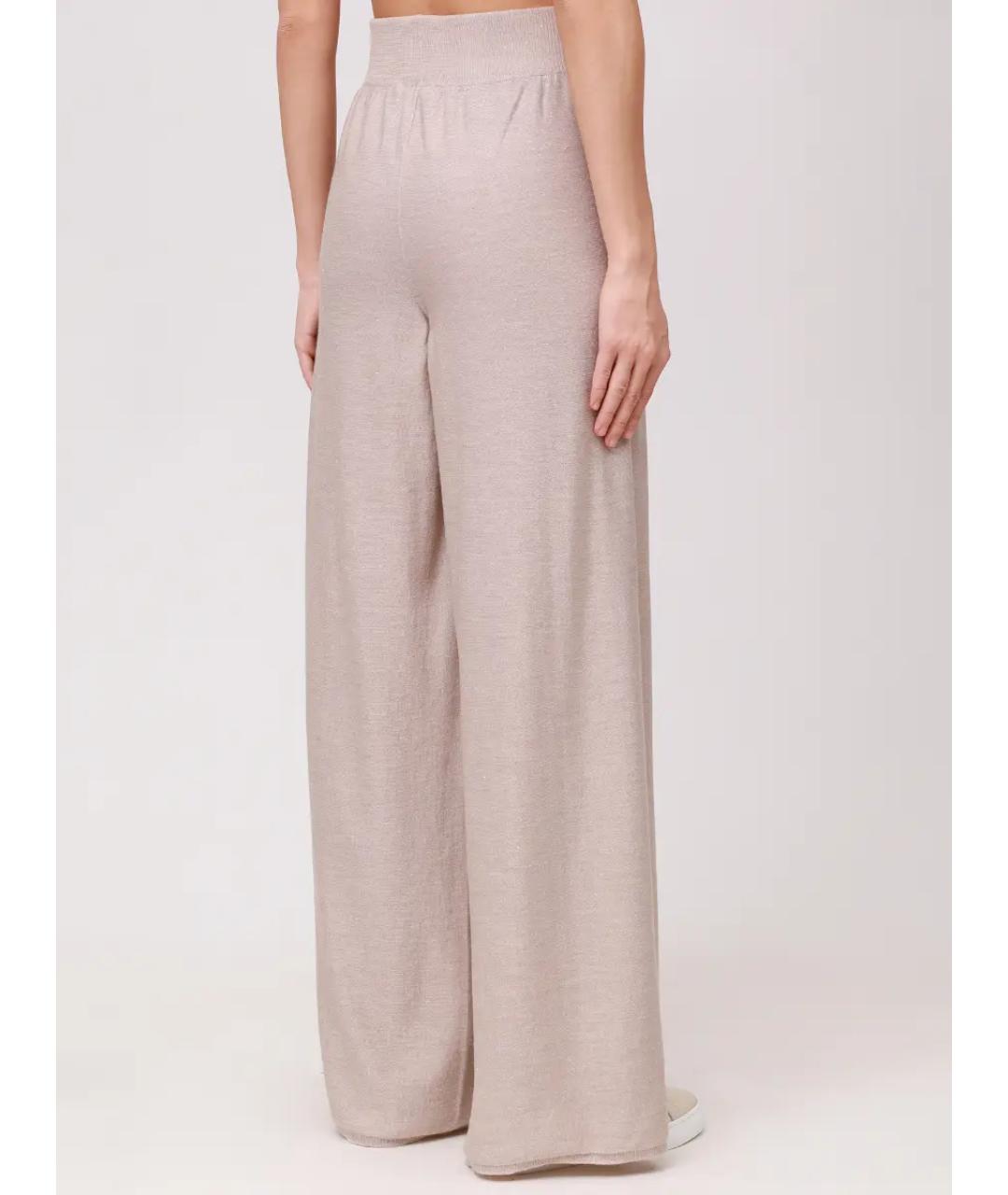 PANICALE Бежевый шерстяной костюм с брюками, фото 6