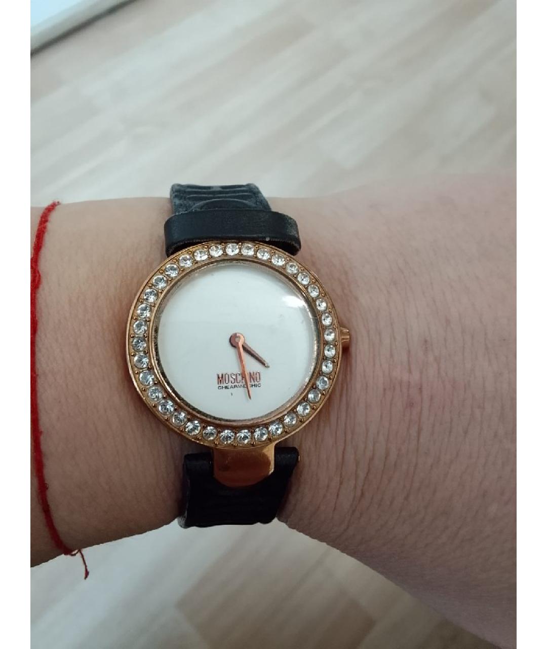 MOSCHINO Белые часы, фото 4