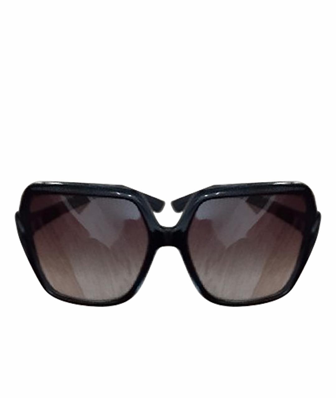 FURLA Черные пластиковые солнцезащитные очки, фото 1
