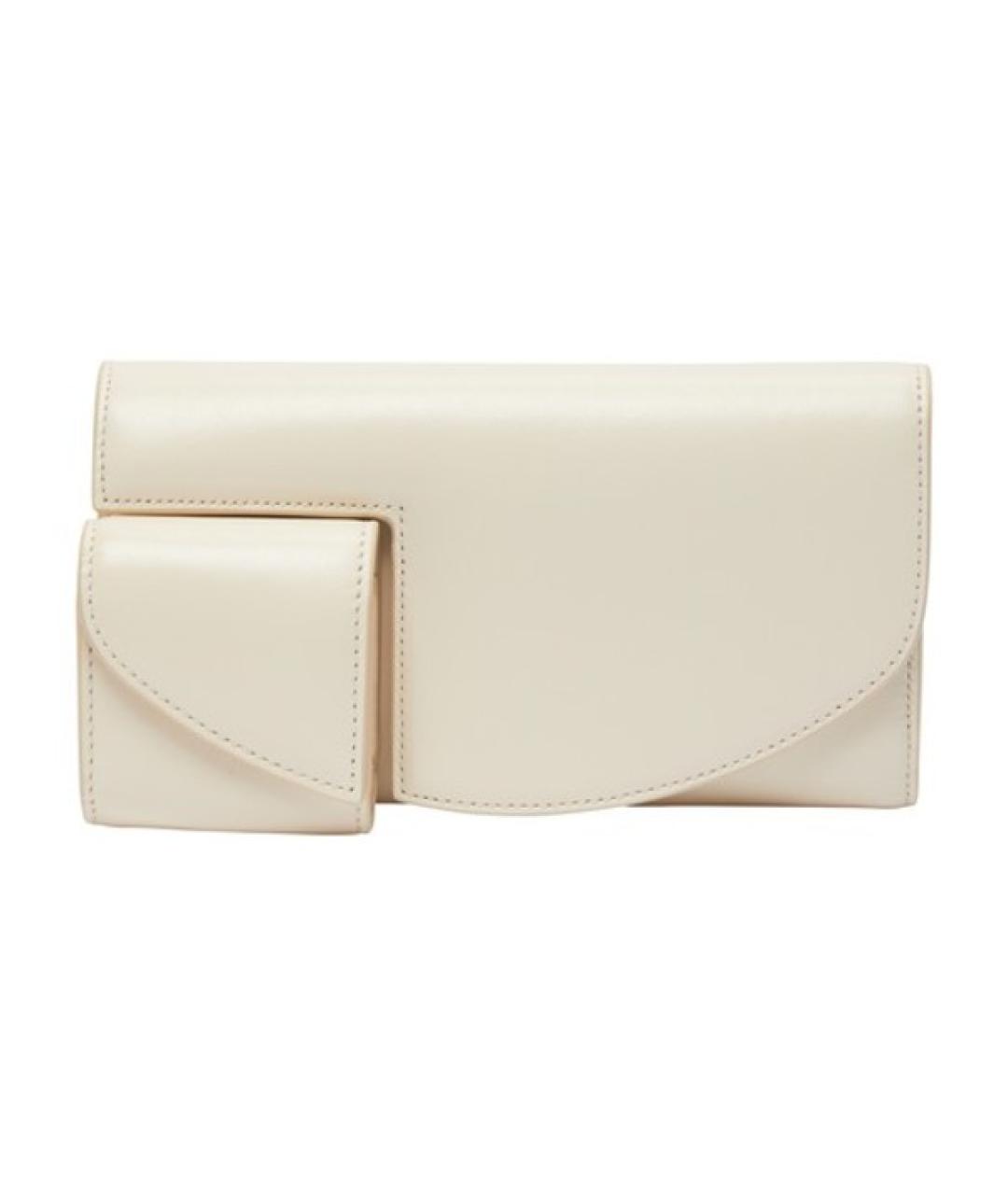 THE ROW Бежевая кожаная поясная сумка, фото 6