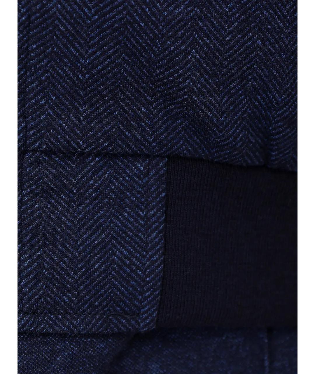 CAPOBIANCO Синий повседневный костюм, фото 6