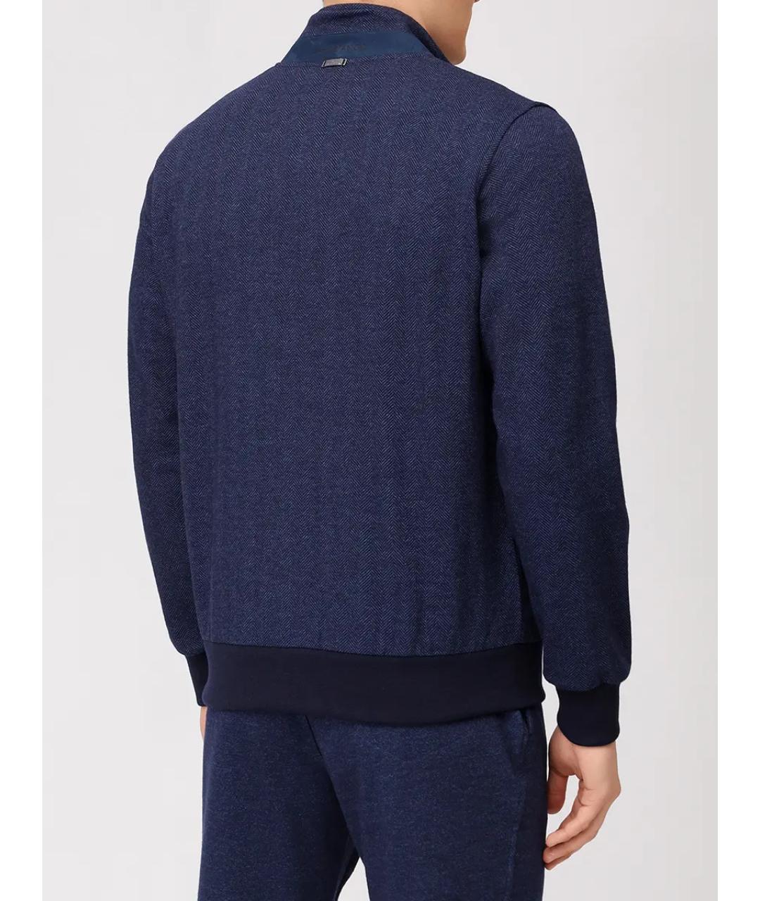 CAPOBIANCO Синий повседневный костюм, фото 3