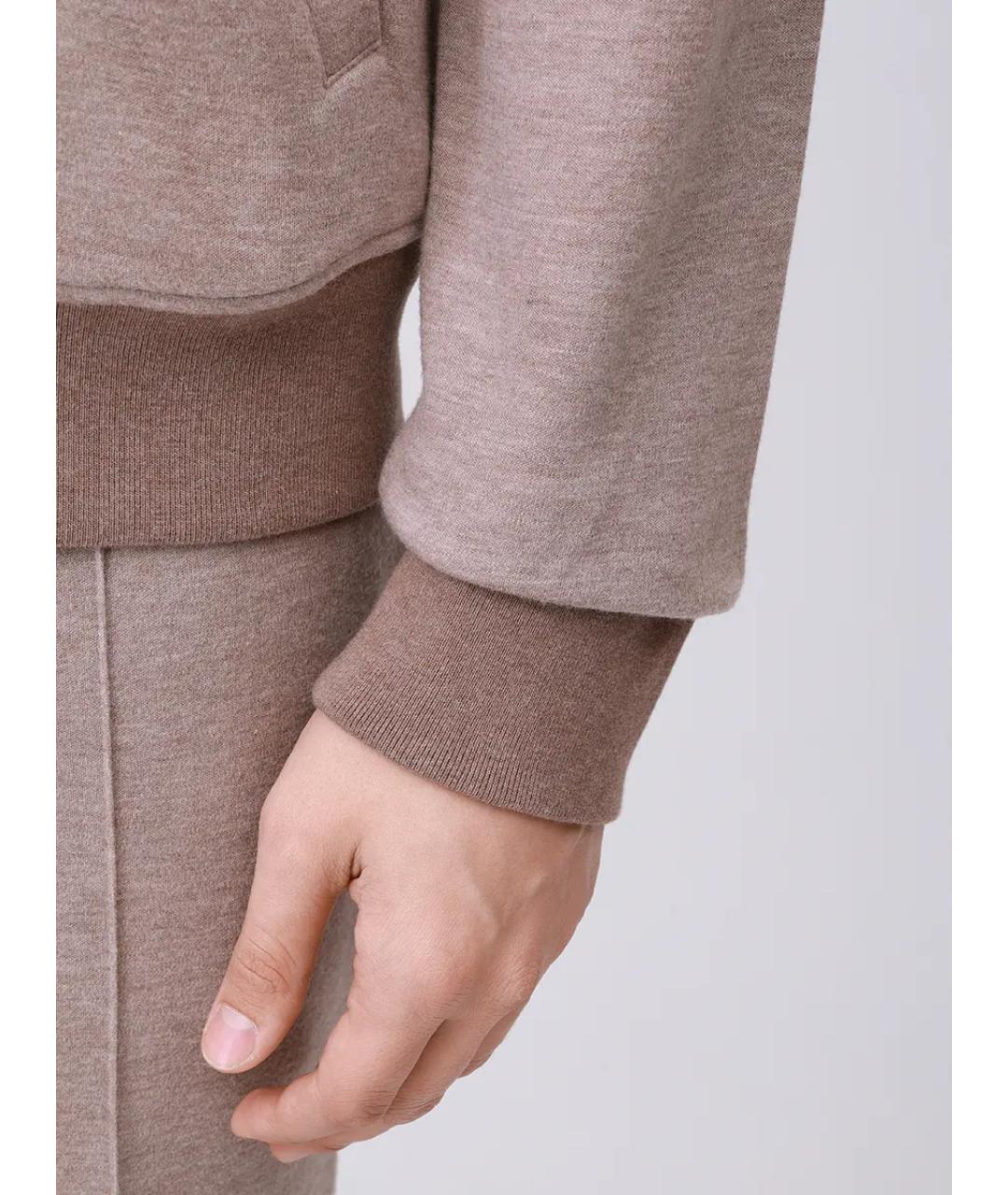 CAPOBIANCO Бежевый повседневный костюм, фото 5