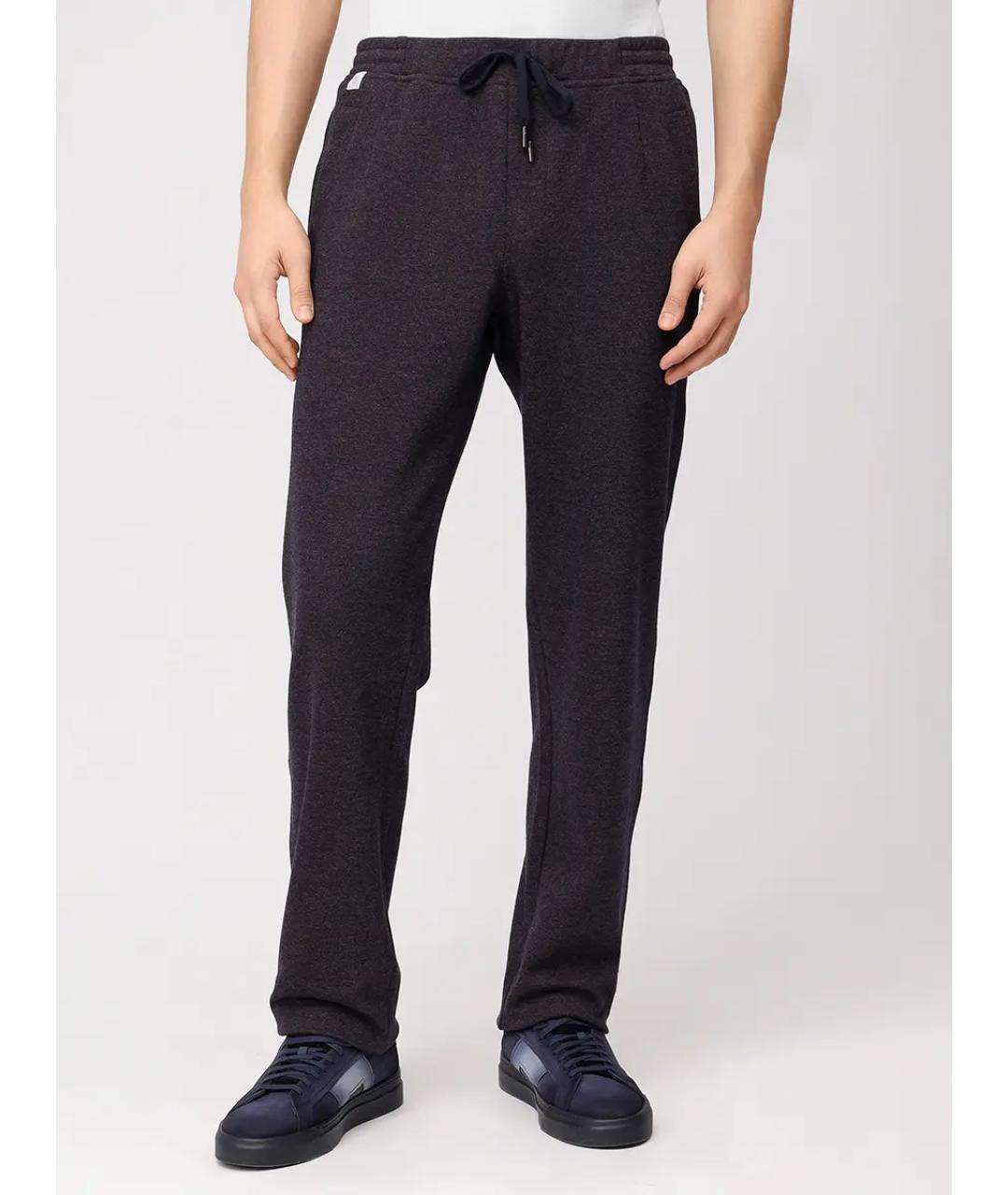 CAPOBIANCO Коричневый повседневный костюм, фото 7