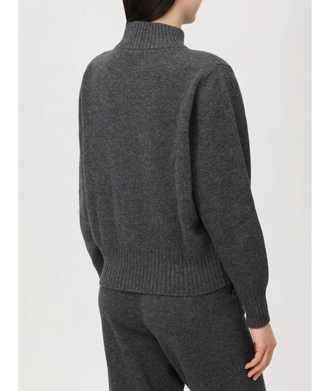 PANICALE Серый кашемировый костюм с брюками, фото 3
