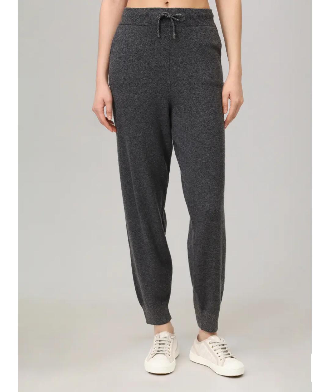 PANICALE Серый кашемировый костюм с брюками, фото 7