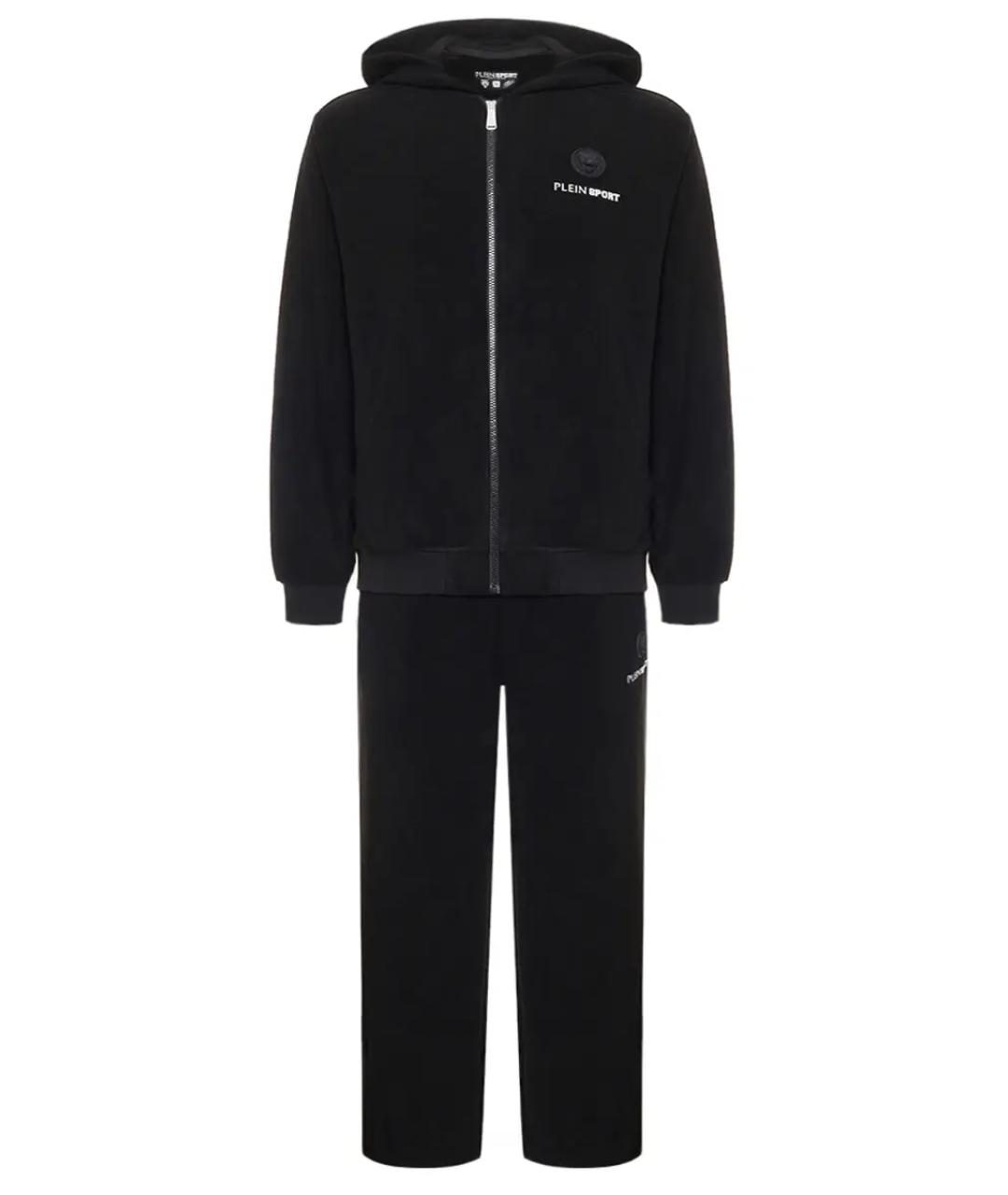 PLEIN SPORT Черный повседневный костюм, фото 1