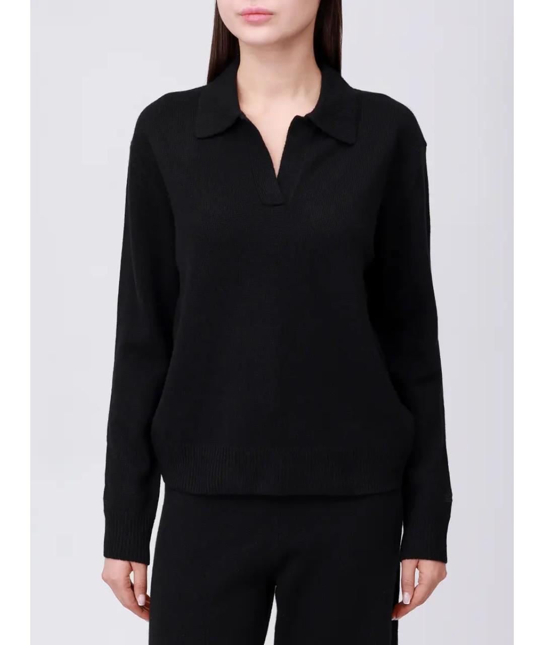 MC2 SAINT BARTH Черный шерстяной костюм с брюками, фото 4