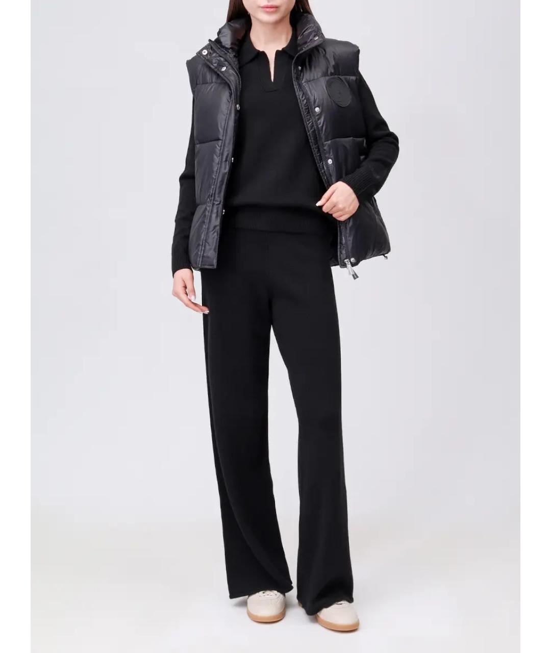 MC2 SAINT BARTH Черный шерстяной костюм с брюками, фото 2