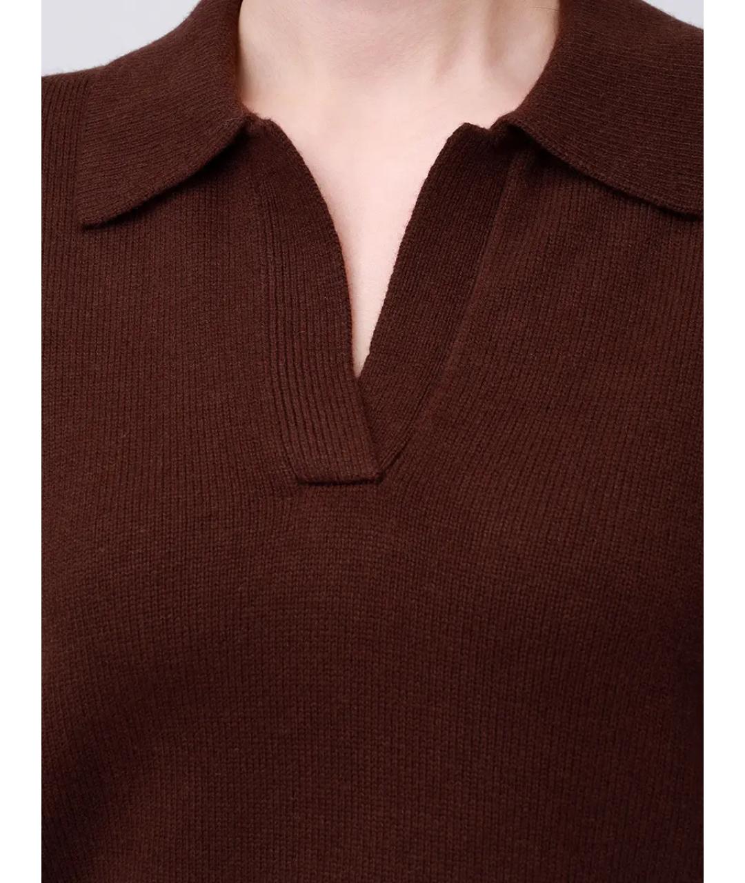 MC2 SAINT BARTH Коричневый шерстяной костюм с брюками, фото 5