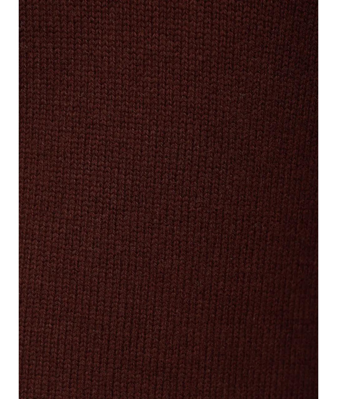 MC2 SAINT BARTH Коричневый шерстяной костюм с брюками, фото 6