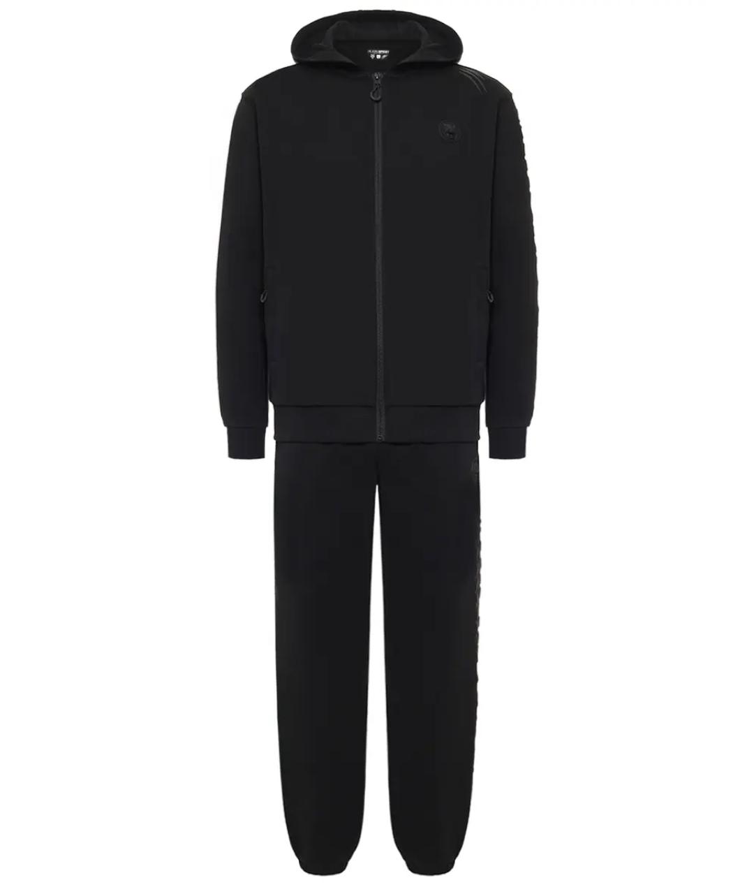 PLEIN SPORT Черный повседневный костюм, фото 1