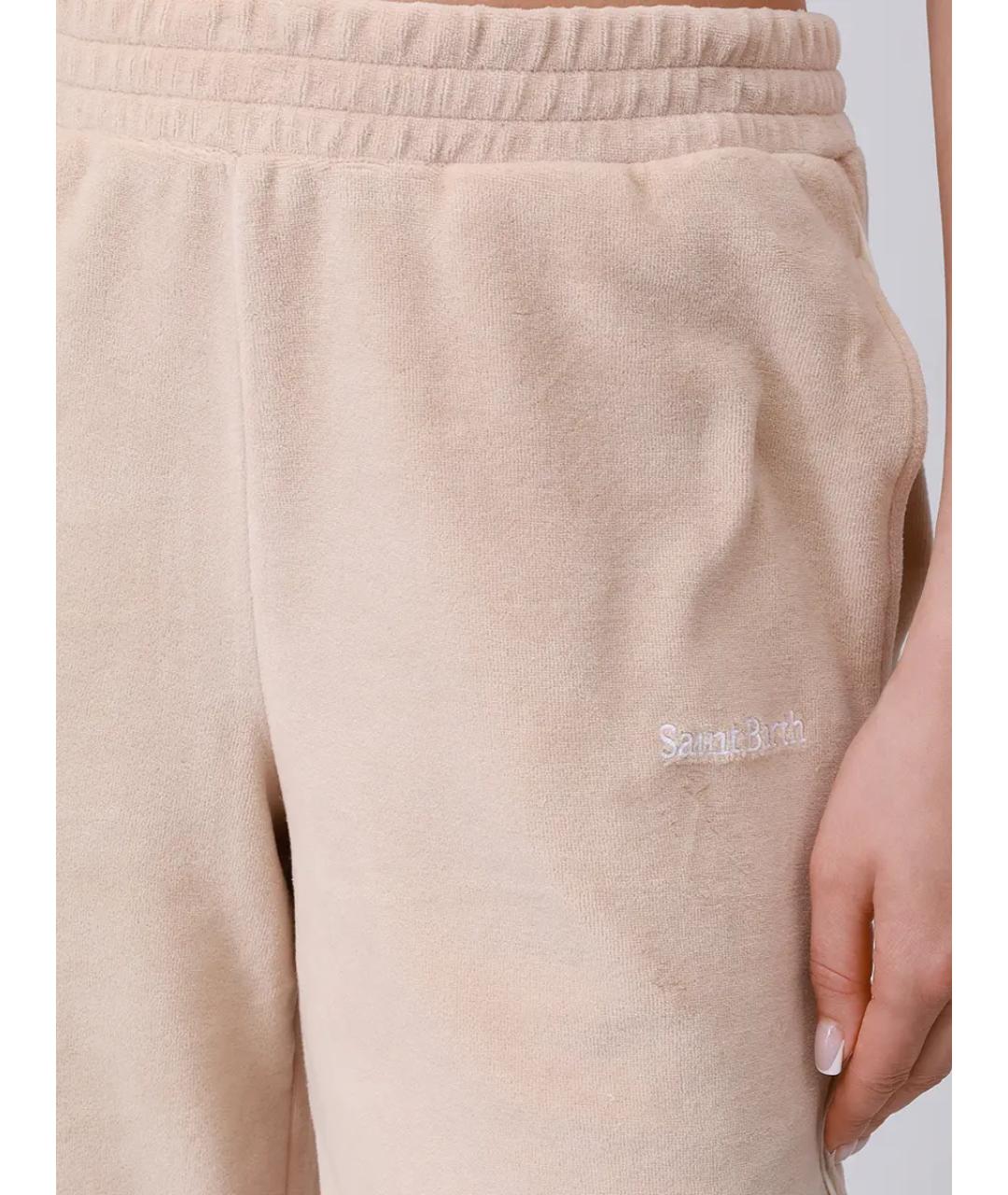 MC2 SAINT BARTH Бежевый хлопковый костюм с брюками, фото 9