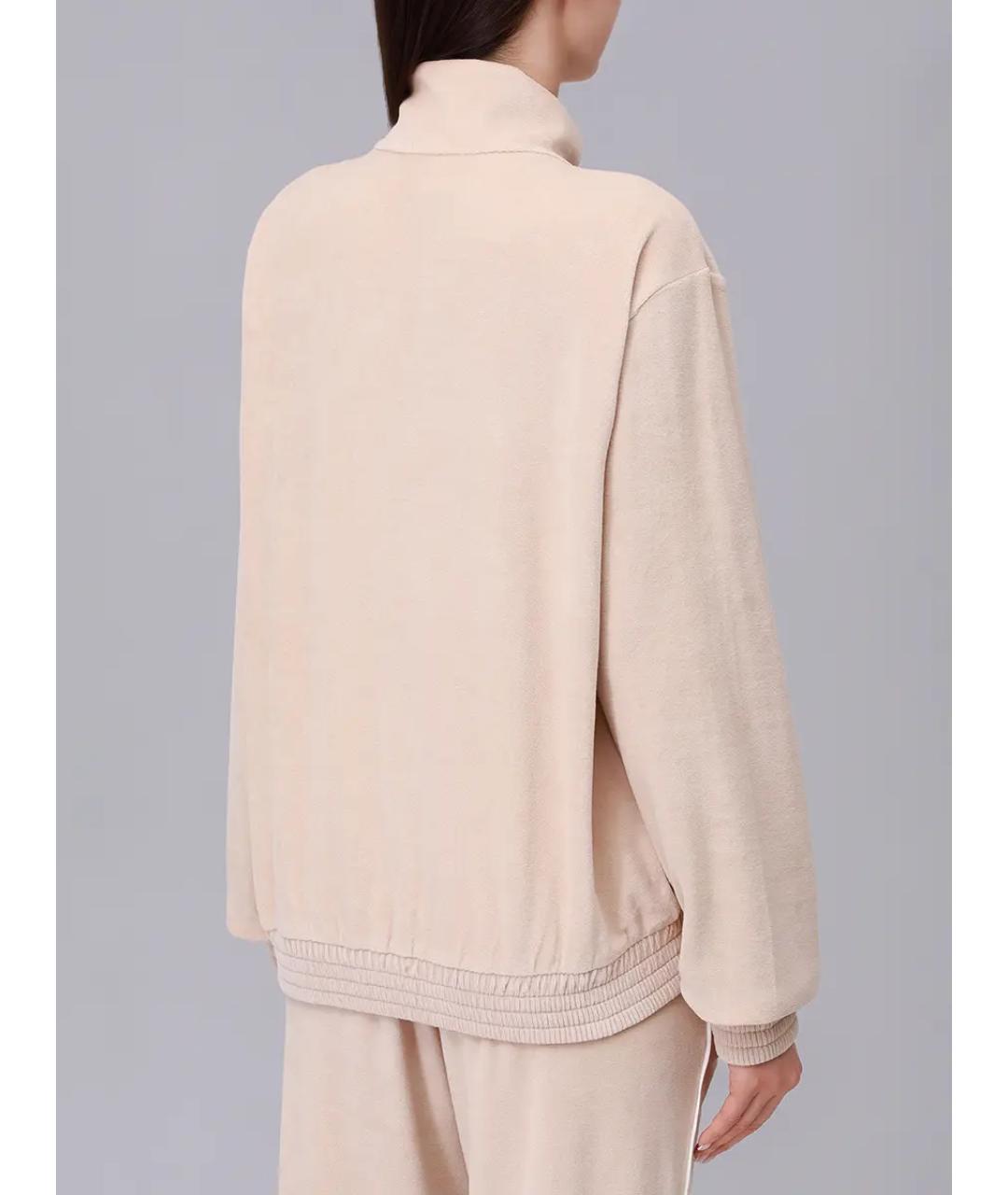 MC2 SAINT BARTH Бежевый хлопковый костюм с брюками, фото 3