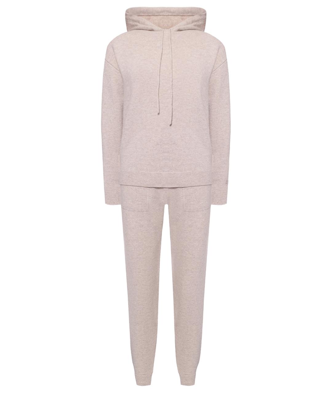 MC2 SAINT BARTH Бежевый шерстяной костюм с брюками, фото 1