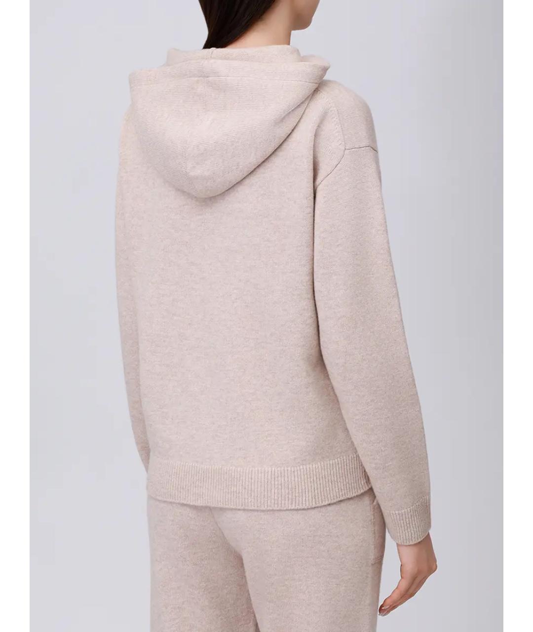 MC2 SAINT BARTH Бежевый шерстяной костюм с брюками, фото 3