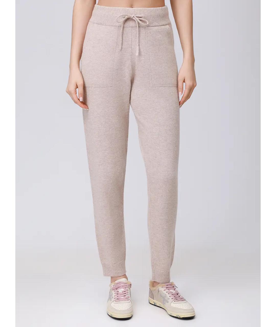 MC2 SAINT BARTH Бежевый шерстяной костюм с брюками, фото 8