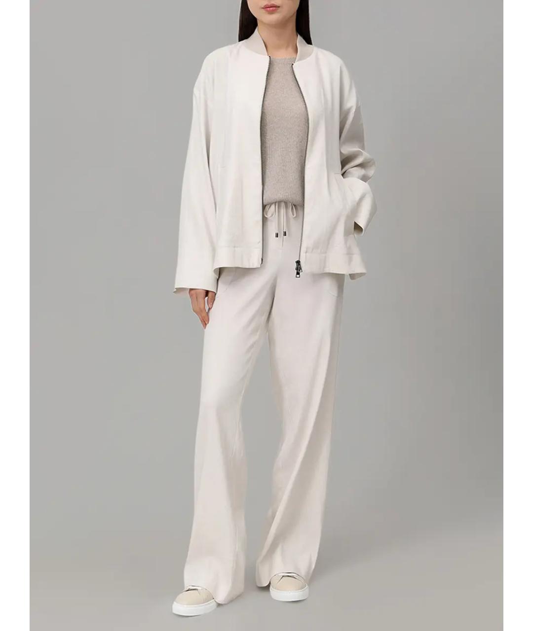 LORENA ANTONIAZZI Белый костюм с брюками, фото 2