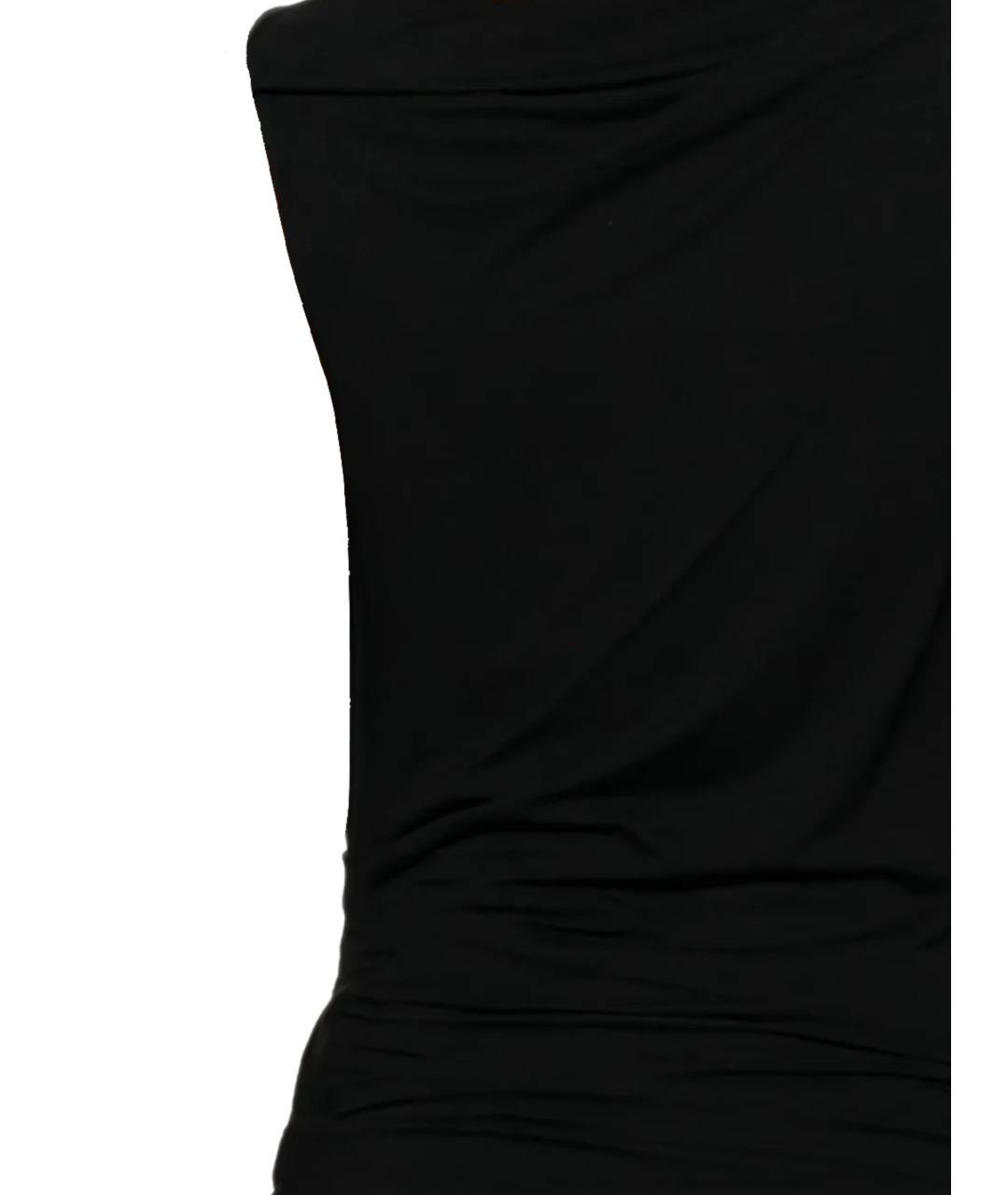 entire studios Черная вискозная майка, фото 3