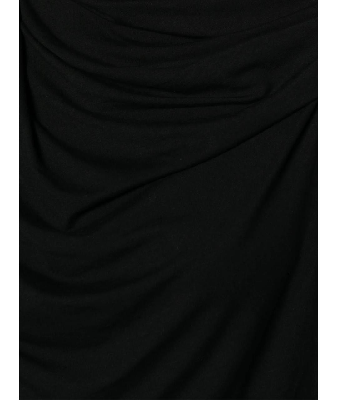 entire studios Черная вискозная майка, фото 2