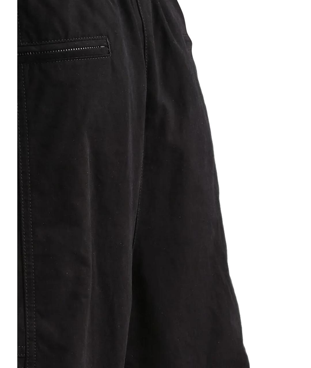 DOLCE&GABBANA Черные шелковые прямые брюки, фото 3