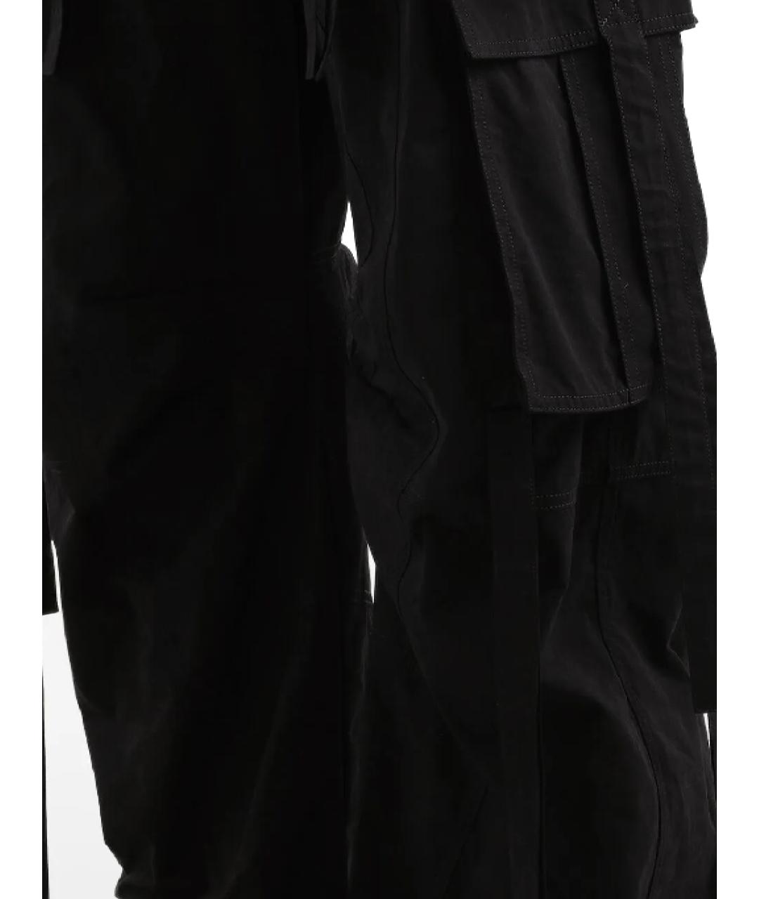 DOLCE&GABBANA Черные шелковые прямые брюки, фото 2