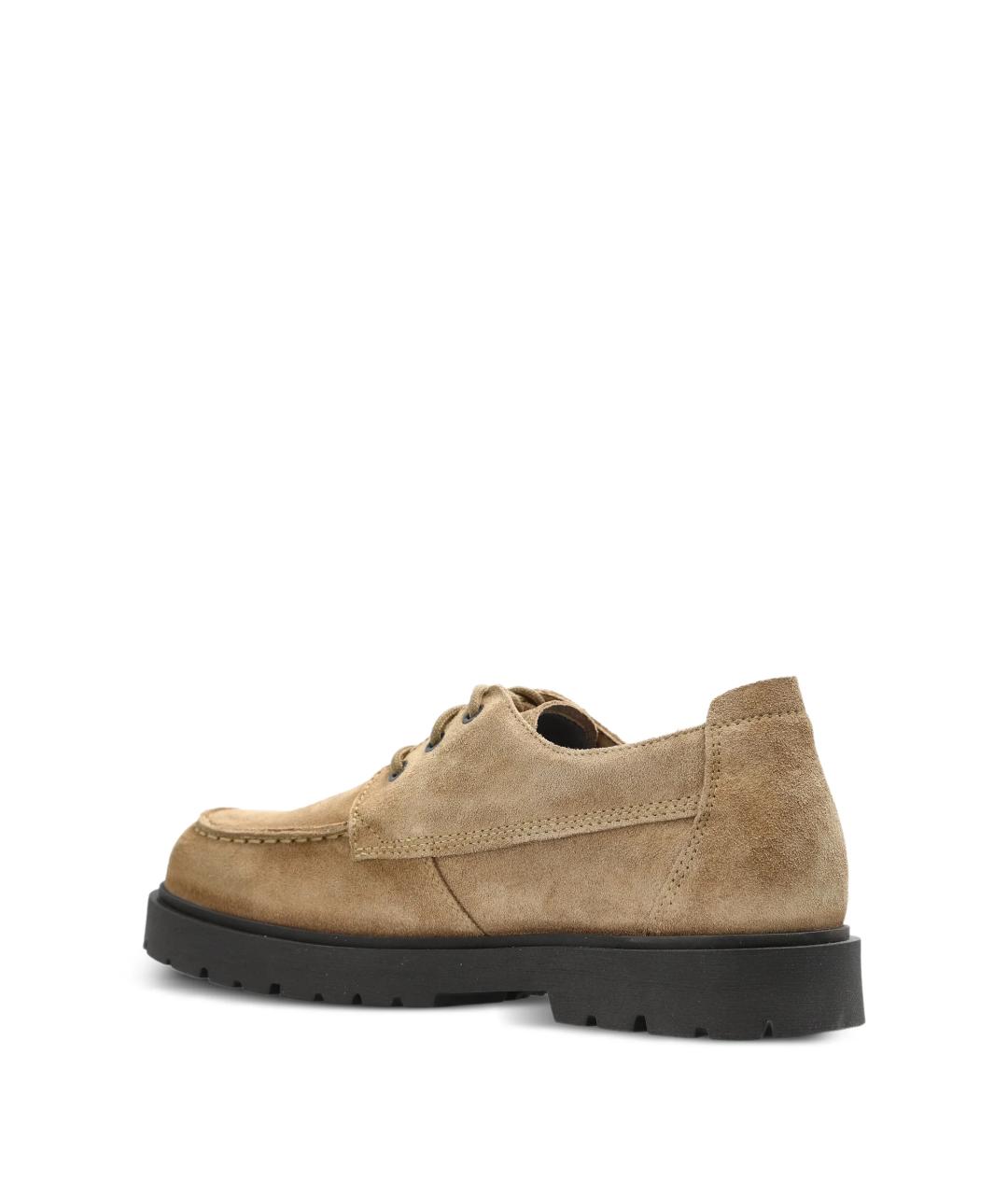 BIRKENSTOCK Бежевые замшевые ботинки, фото 3