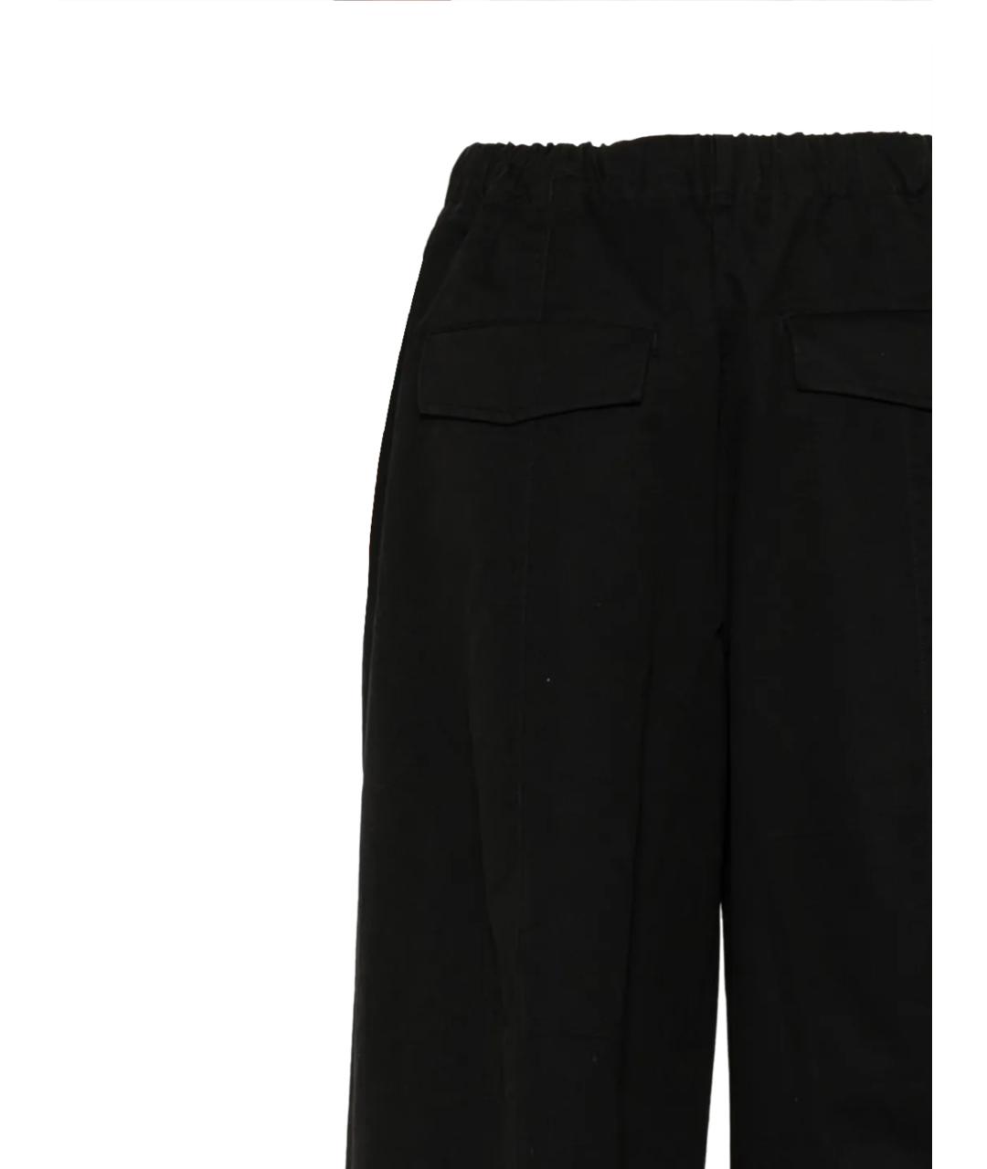 entire studios Черные хлопковые брюки широкие, фото 3