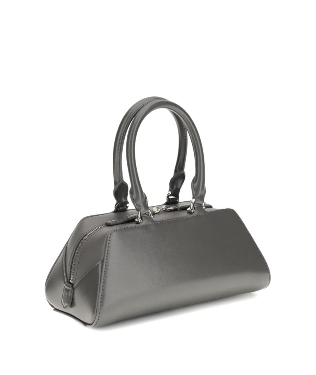 GIVENCHY Серая кожаная сумка тоут, фото 3