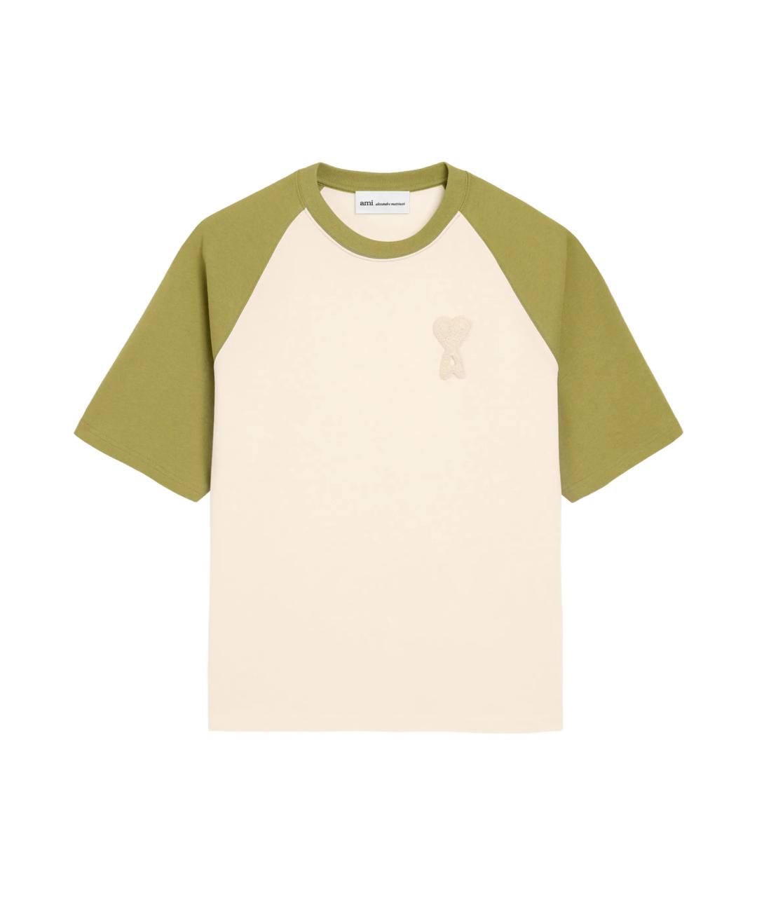 Ami Paris Мульти хлопковая футболка, фото 1