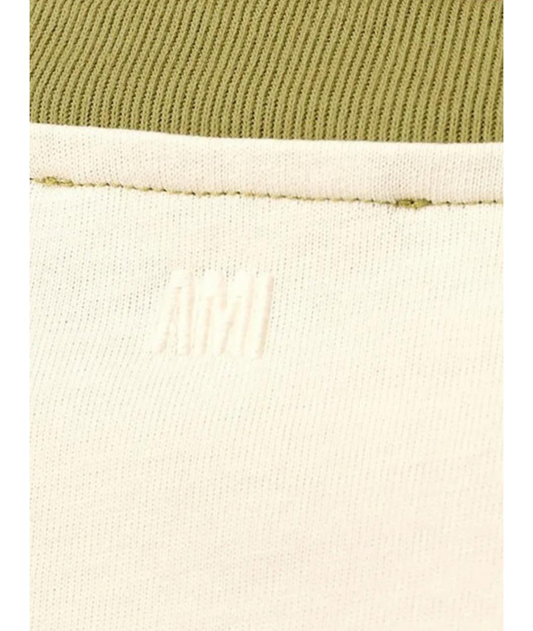 Ami Paris Мульти хлопковая футболка, фото 4