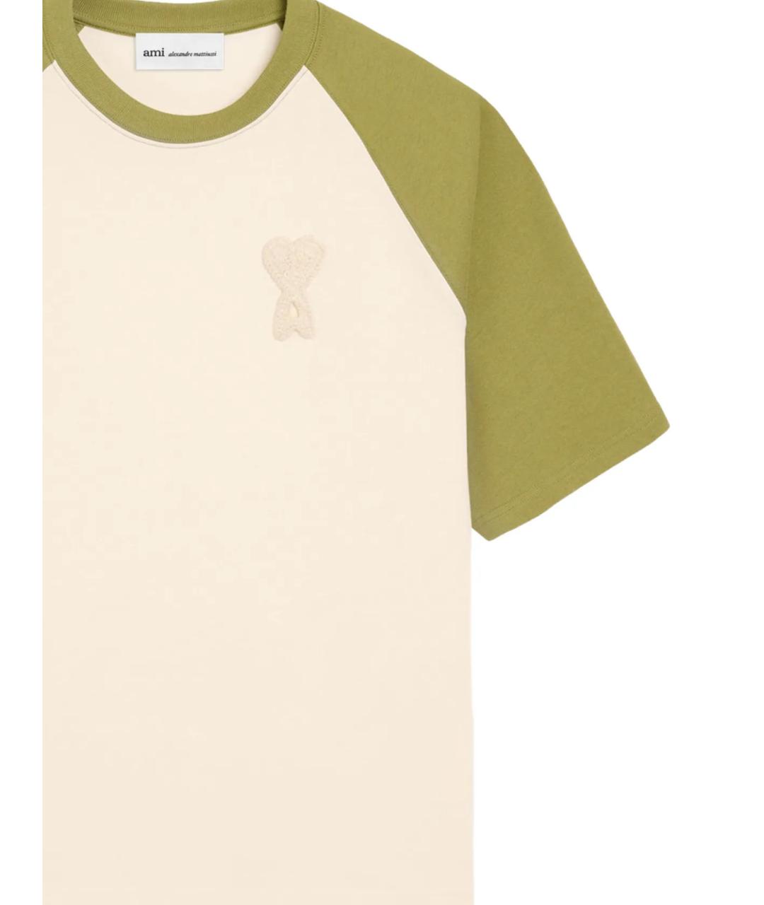 Ami Paris Мульти хлопковая футболка, фото 2