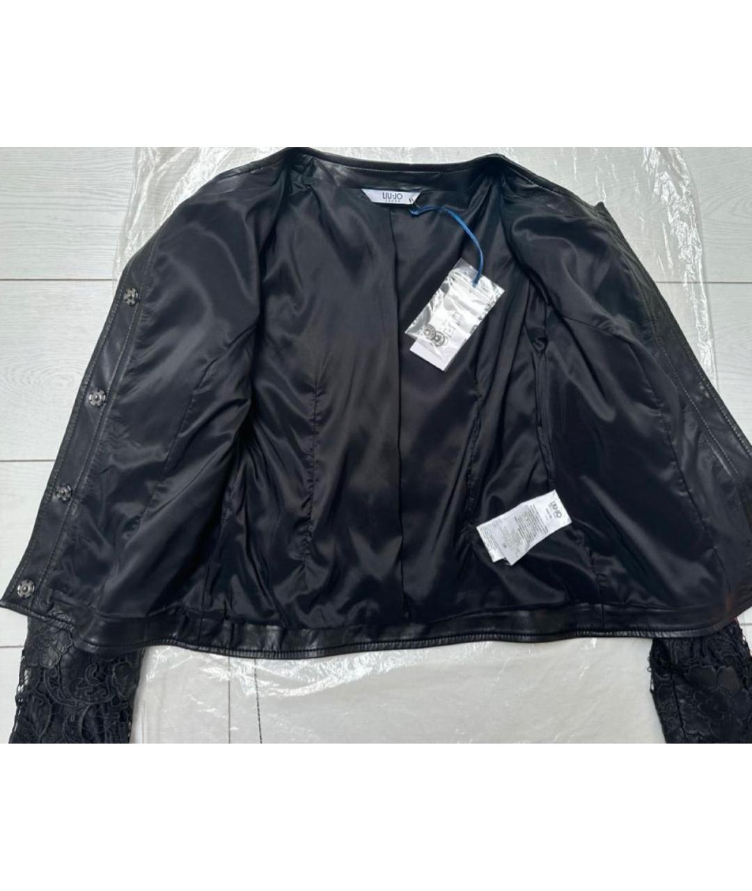 LIU JO Черная куртка, фото 5