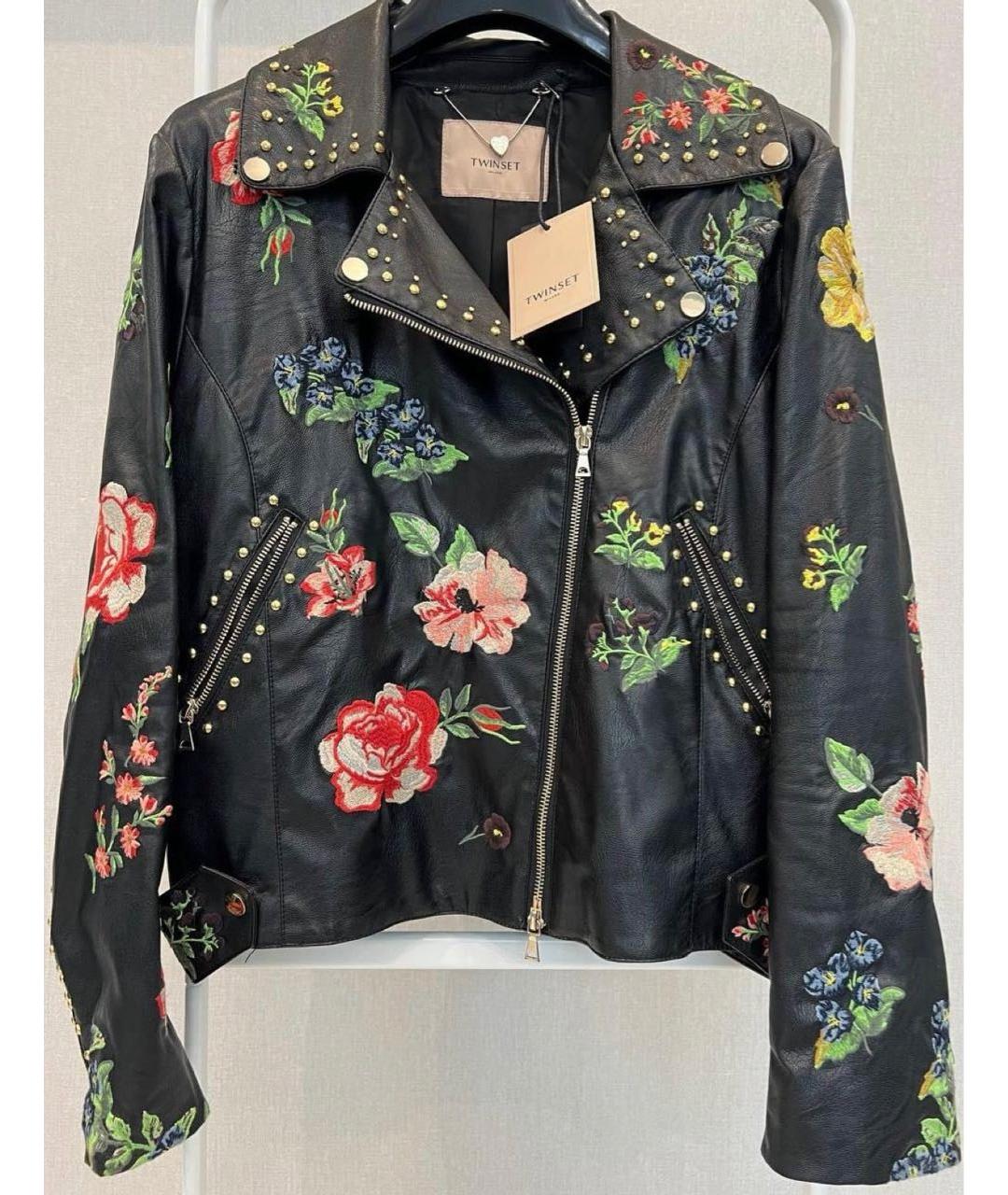 TWIN-SET Черная куртка, фото 2