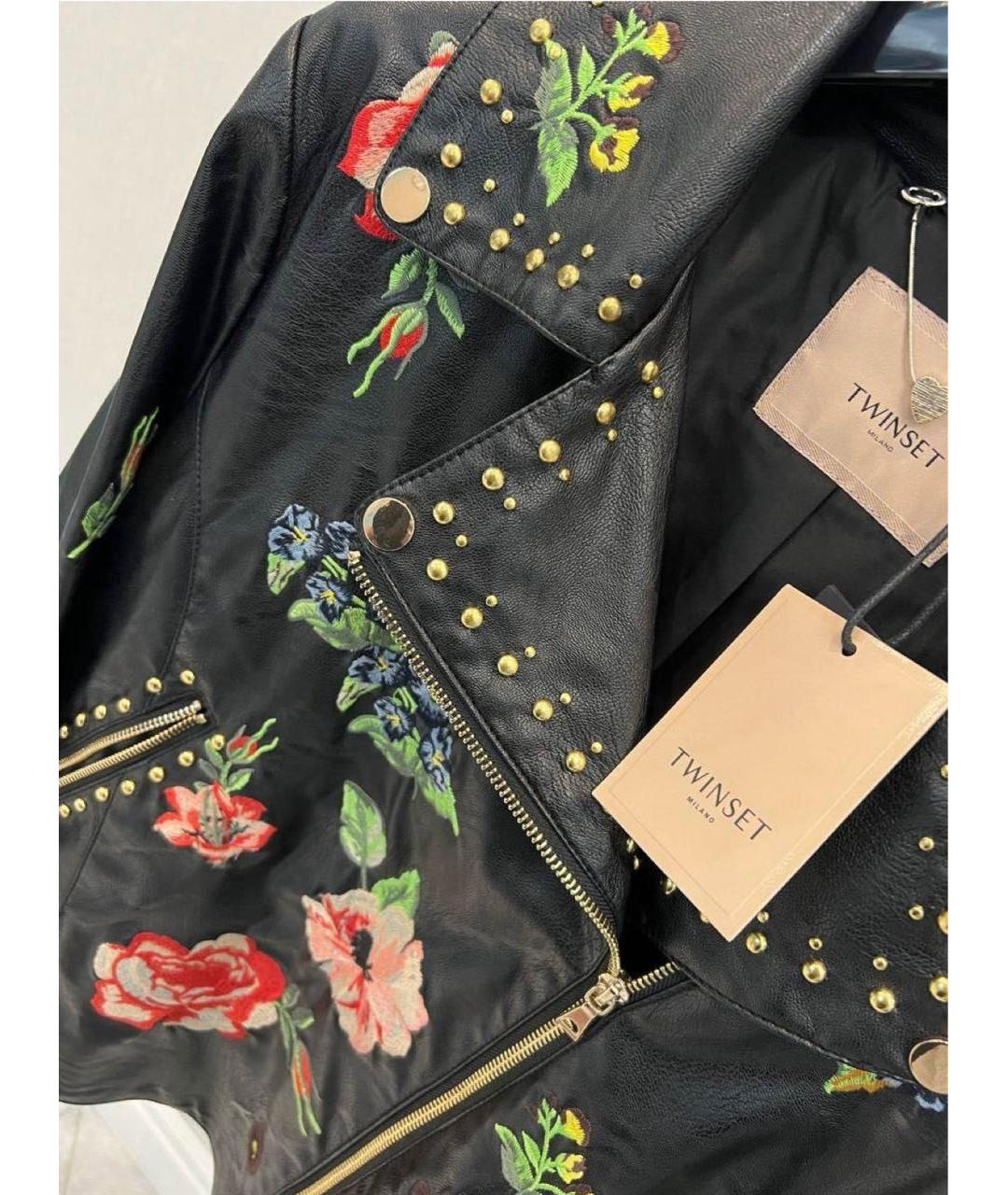 TWIN-SET Черная куртка, фото 3