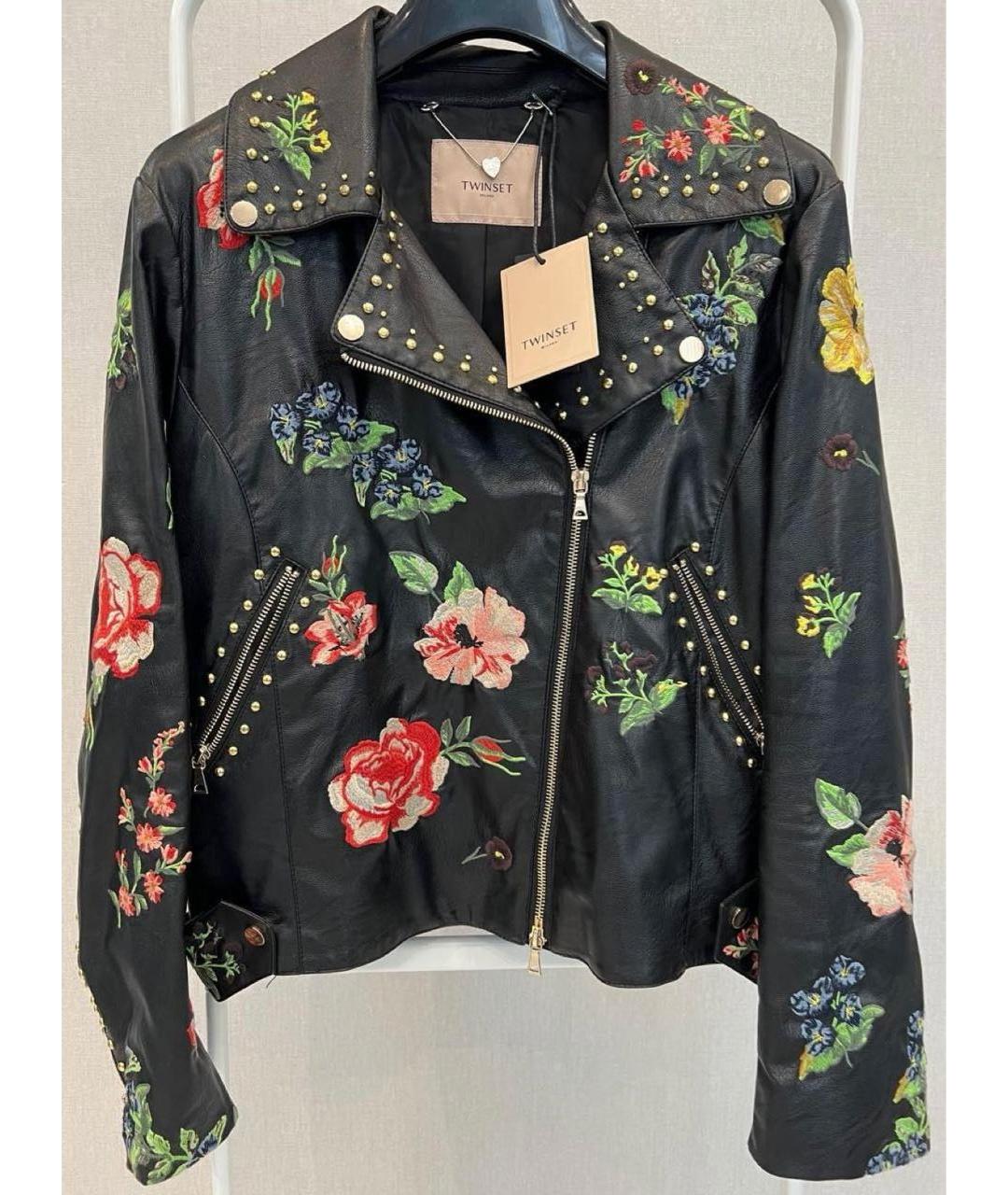 TWIN-SET Черная куртка, фото 5