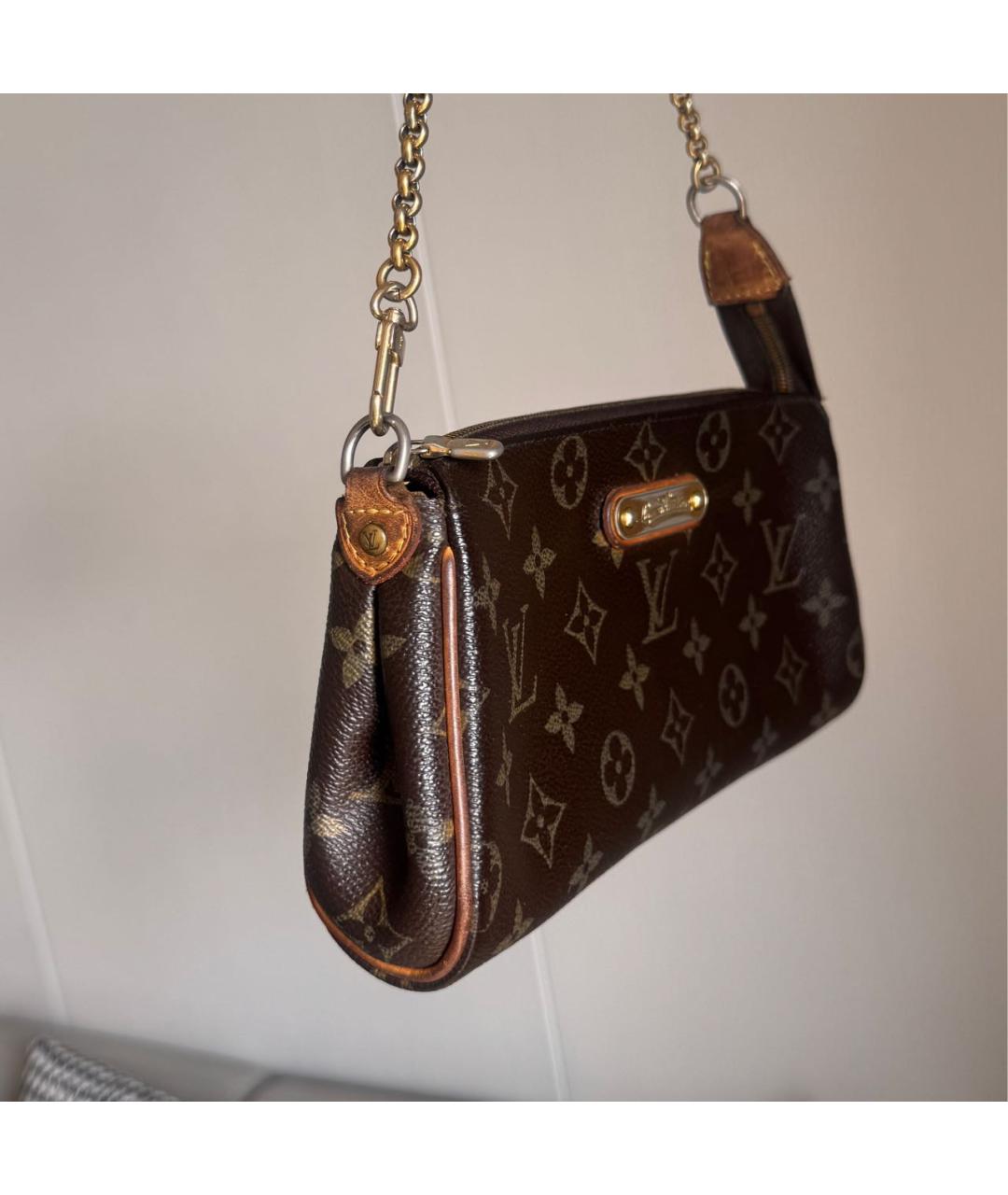 LOUIS VUITTON Коричневая сумка на плечо, фото 2