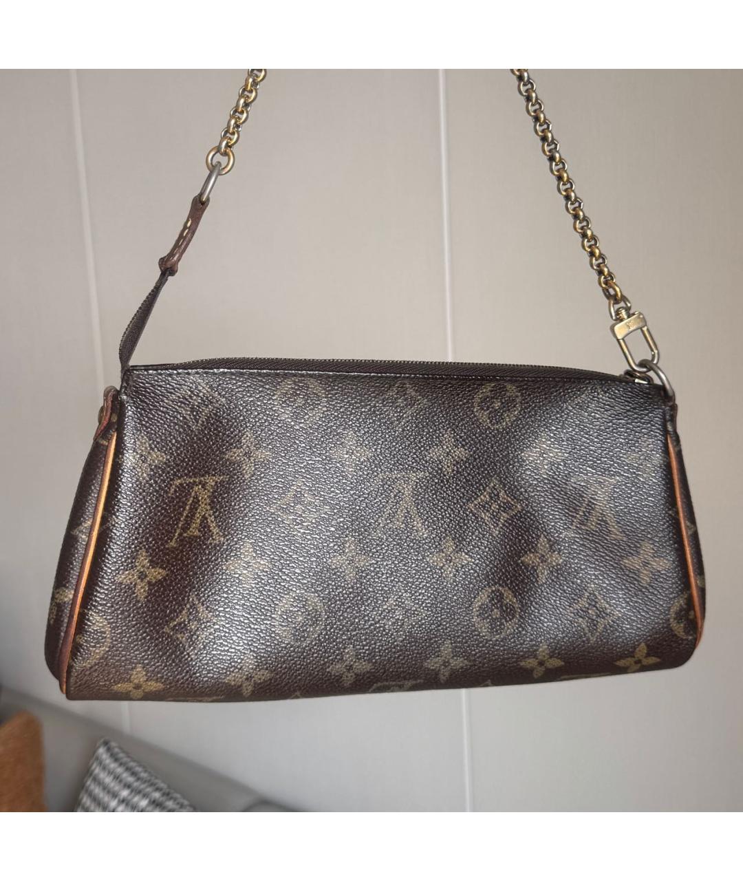 LOUIS VUITTON Коричневая сумка на плечо, фото 3