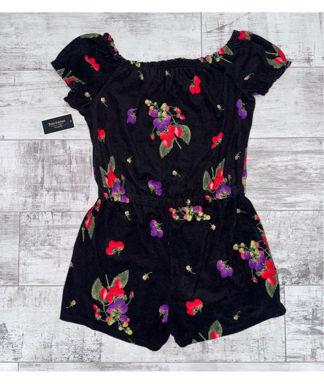 JUICY COUTURE Мульти хлопковый комбинезон, фото 4