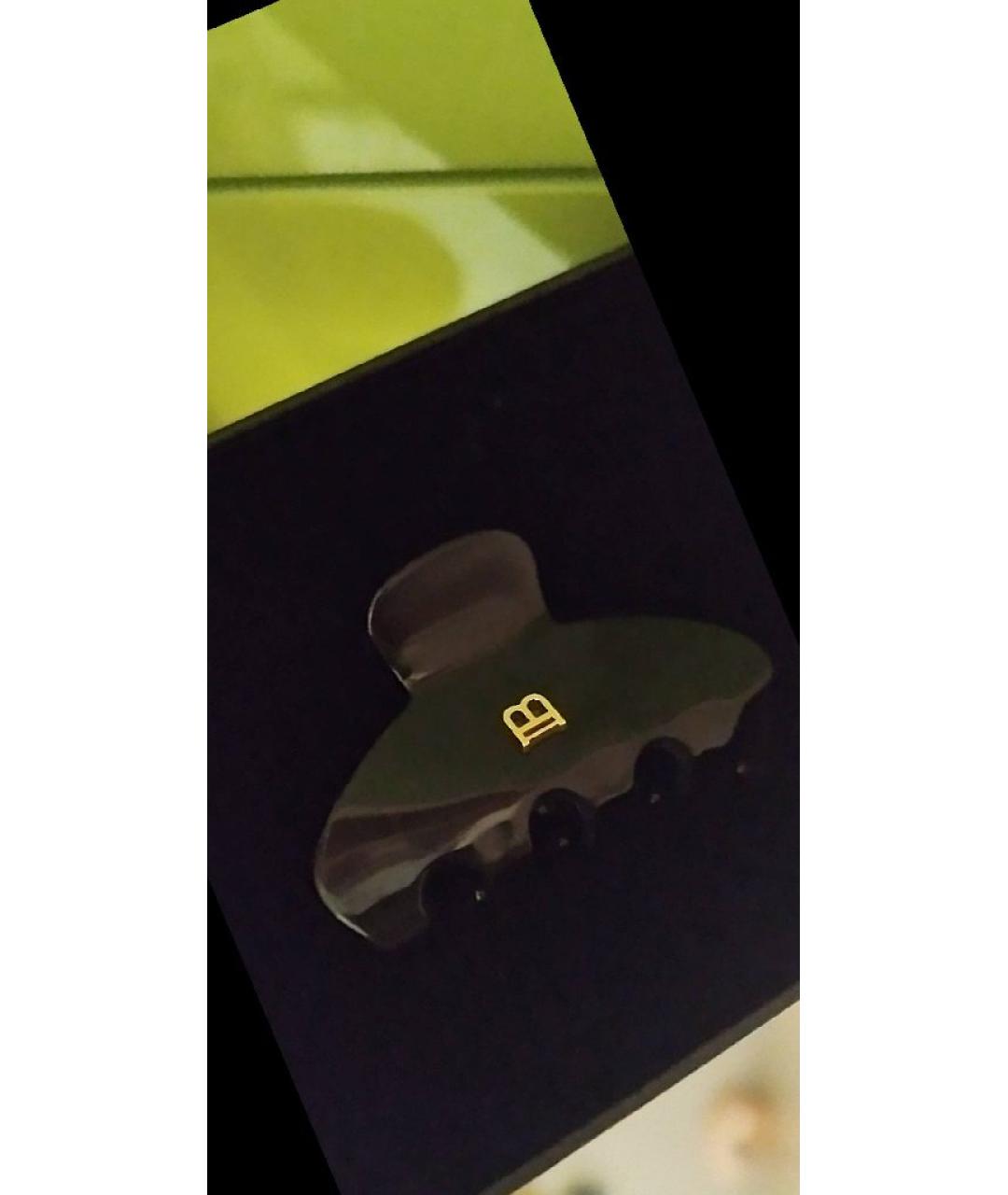 BALMAIN Черная заколка, фото 7