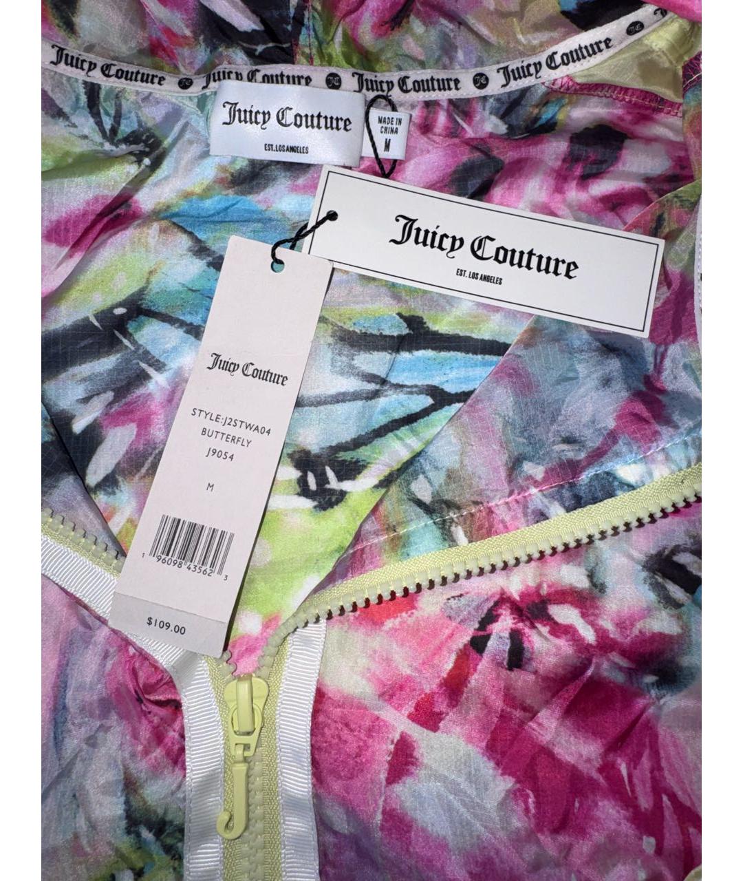 JUICY COUTURE Мульти полиэстеровый тренч/плащ, фото 2