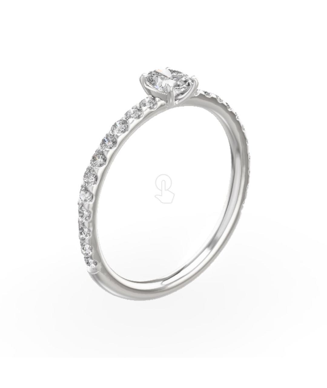 GRAFF Серебряное кольцо из белого золота, фото 3