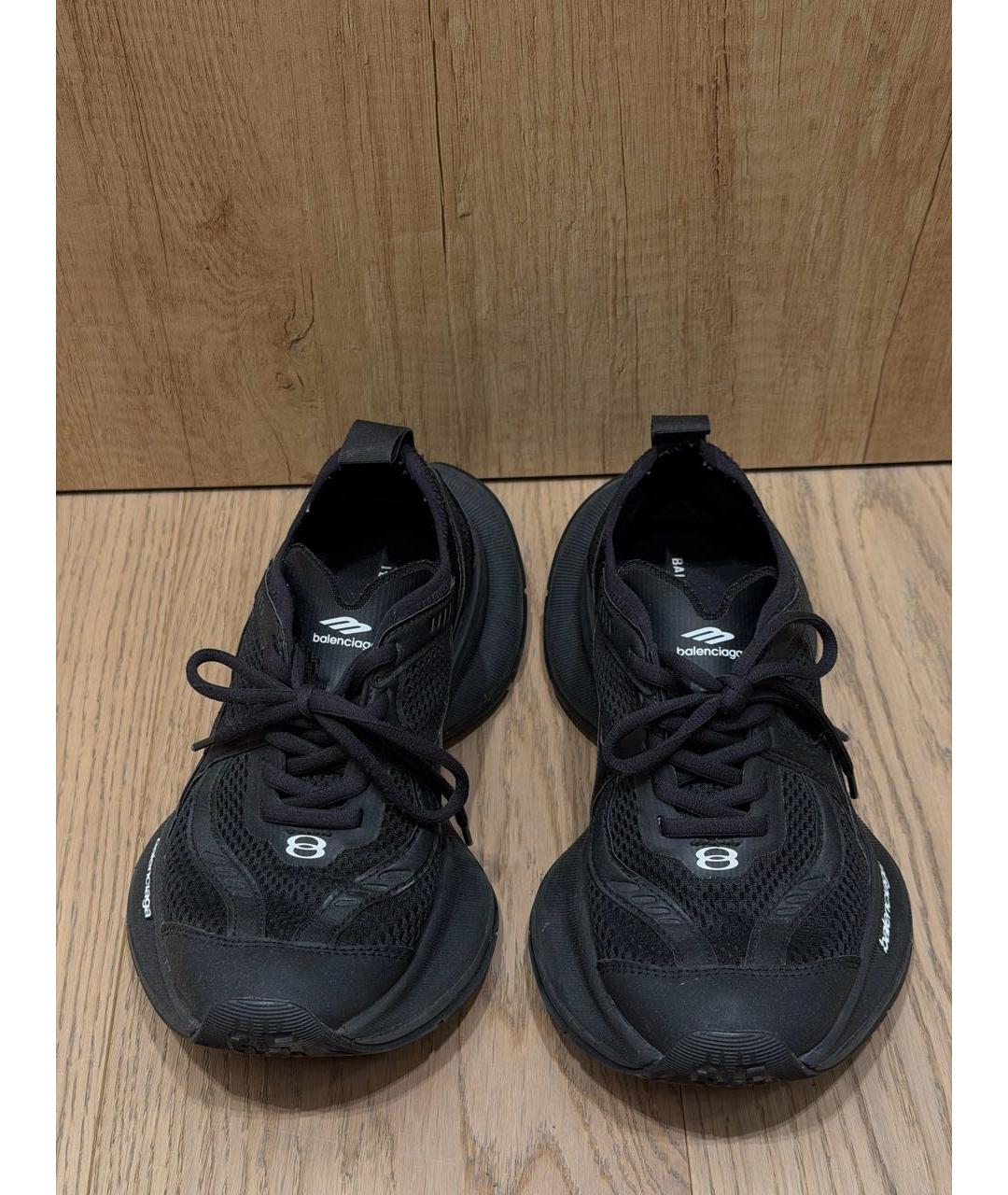 BALENCIAGA Черные текстильные кроссовки, фото 8