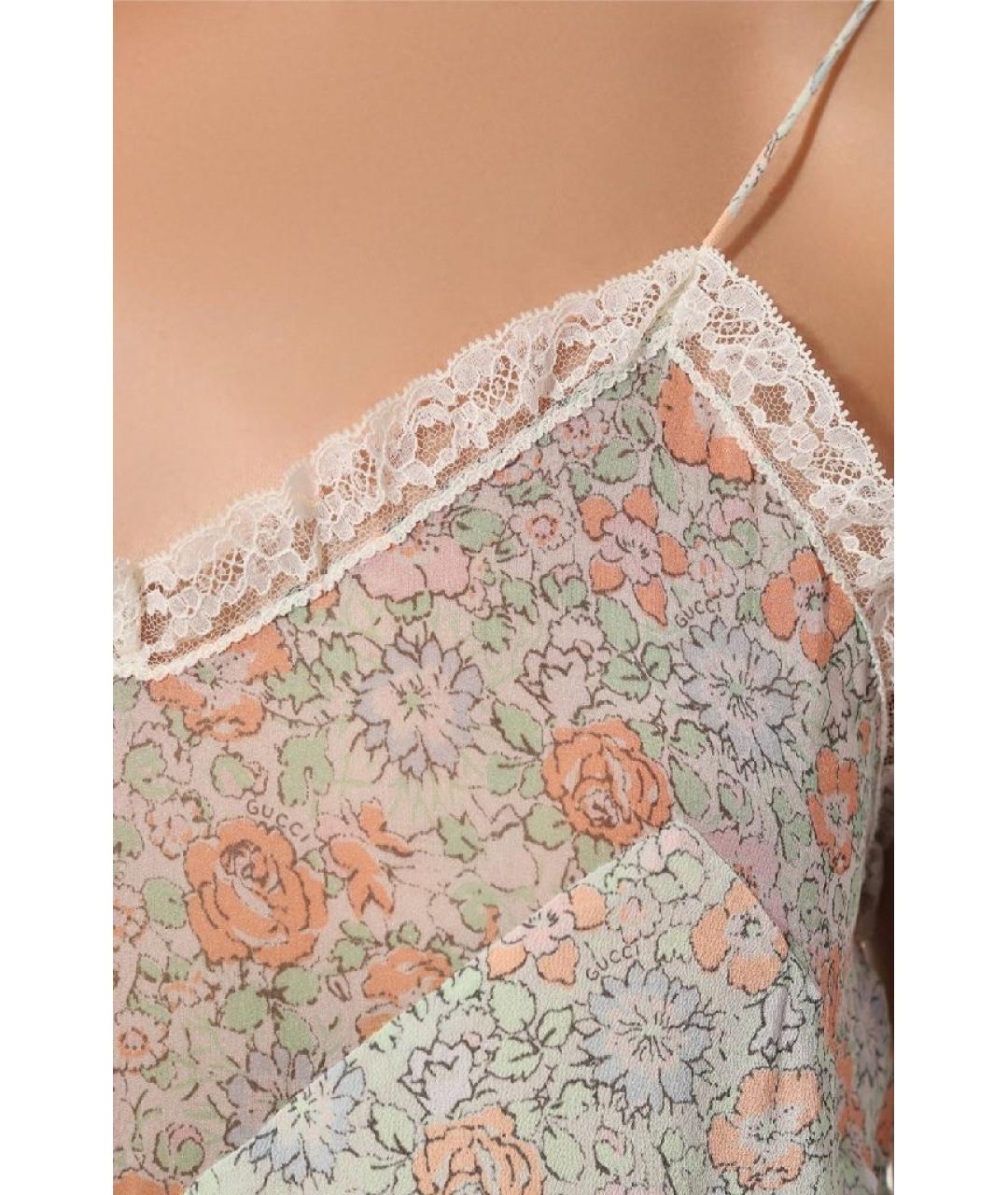 GUCCI Мульти вискозная майка, фото 3