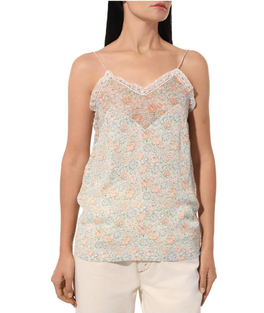 GUCCI Мульти вискозная майка, фото 4