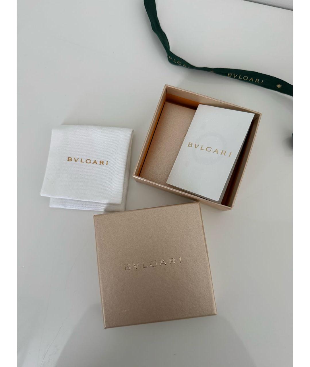 BVLGARI Зеленый латунный браслет, фото 4