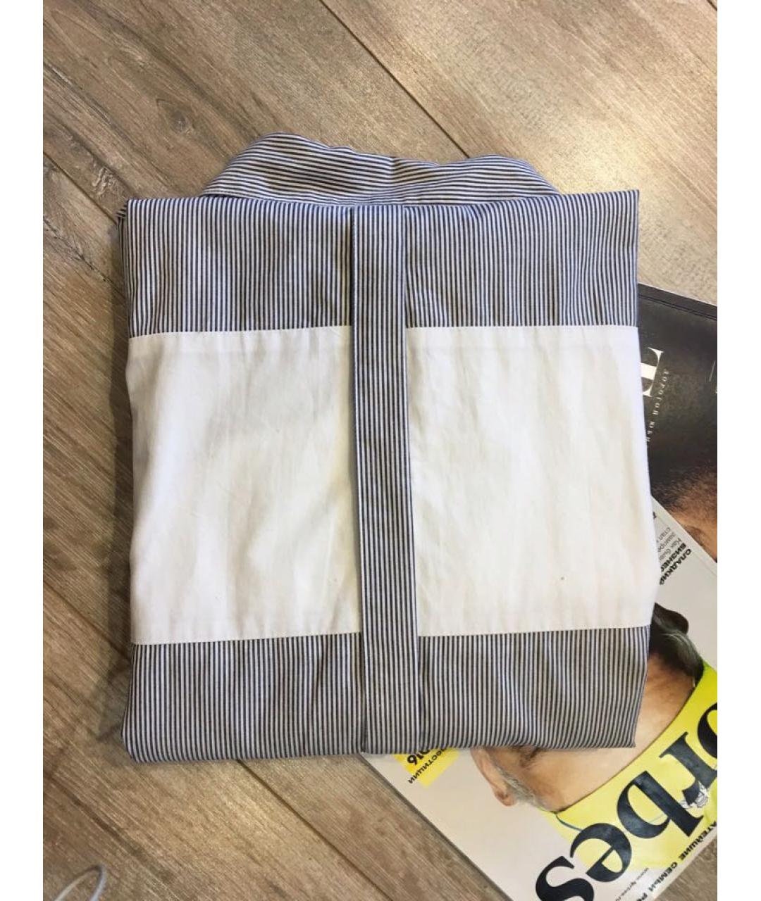 DKNY Серая хлопковая кэжуал рубашка, фото 6