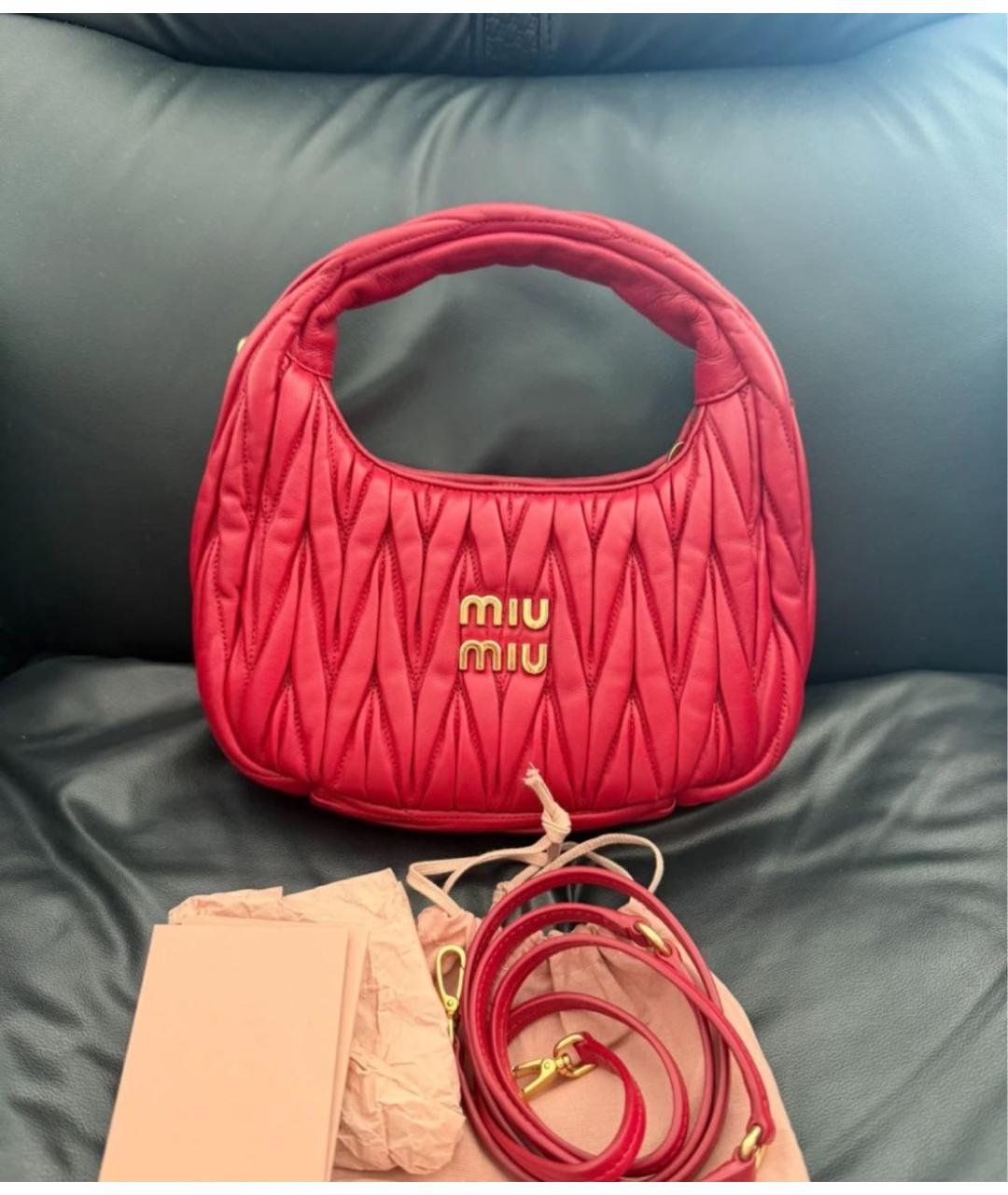 MIU MIU Сумка с короткими ручками, фото 2