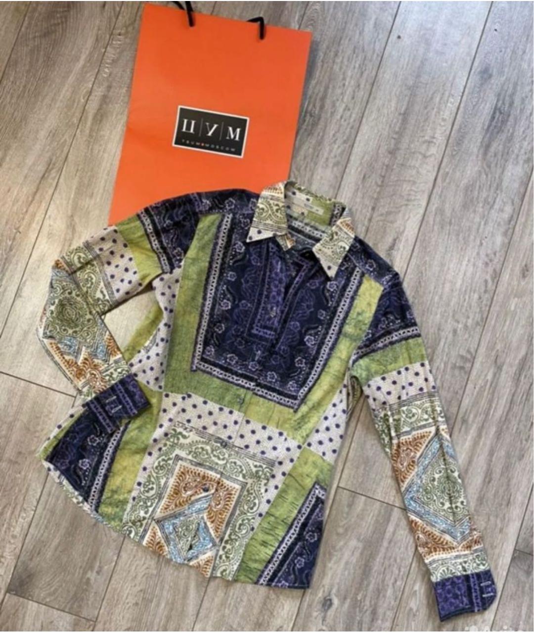 ETRO Мульти хлопковая рубашка, фото 6