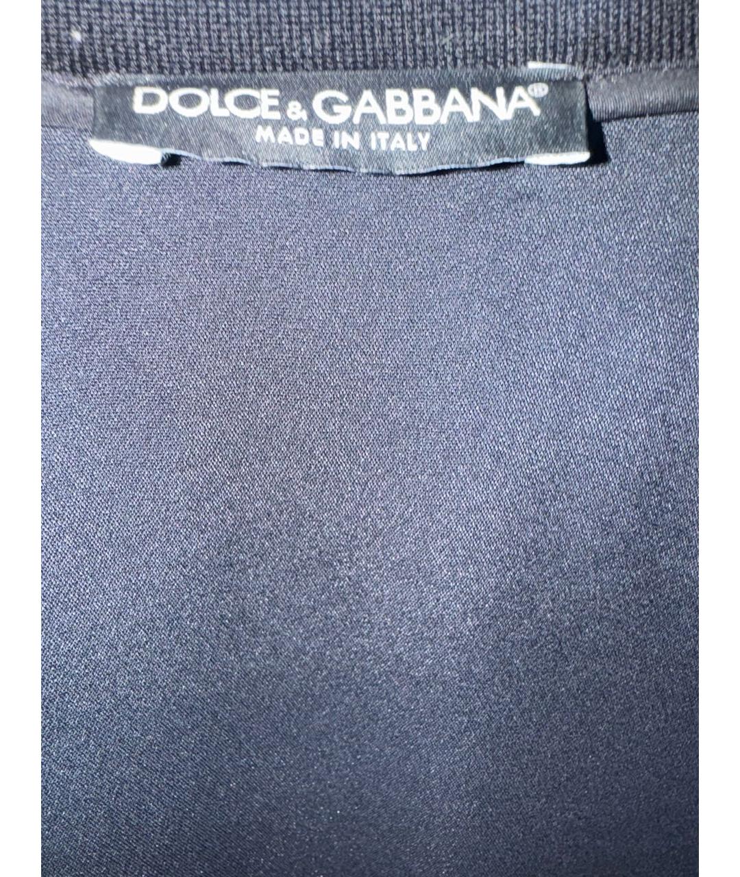 DOLCE&GABBANA Черный вискозный кардиган, фото 3